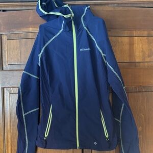 Columbia Women’s Jacket with Lime Trim